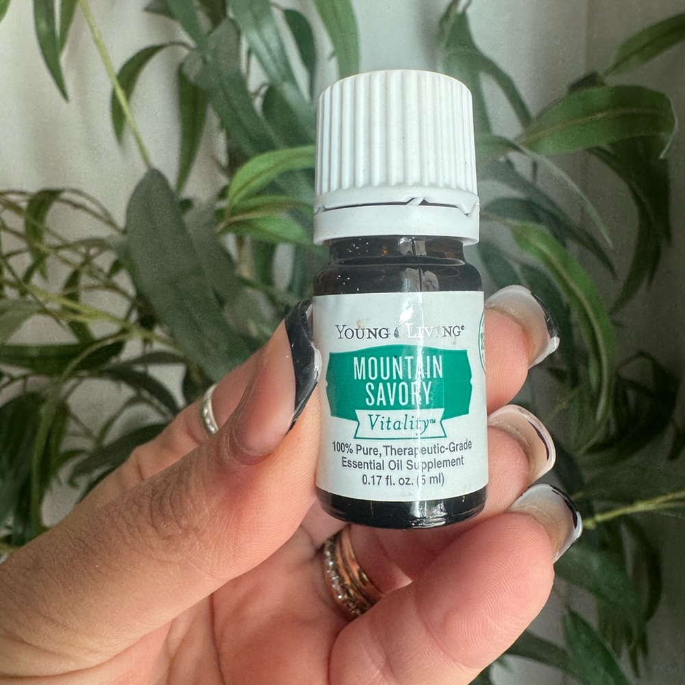 Young Living Mountain Savory Vitality Essential Oil • 5ml •‎ New/Sealed